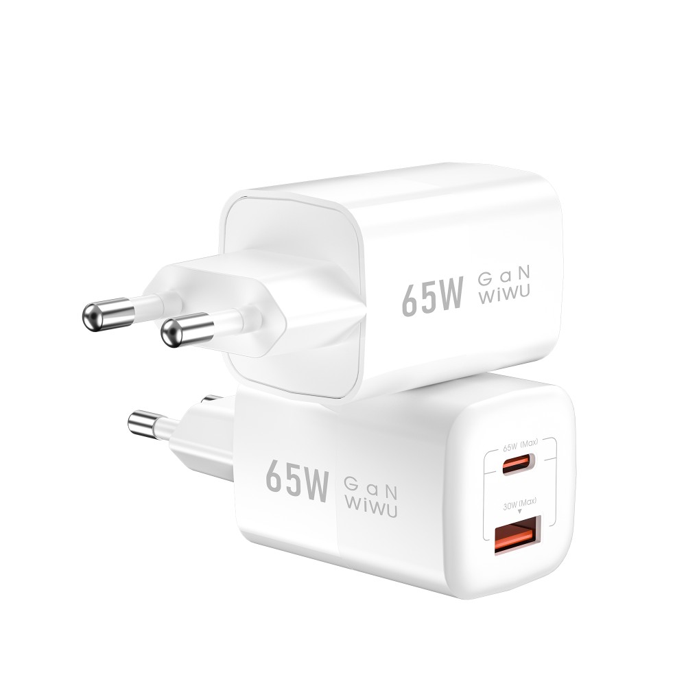 WiWU Nano GaN PD+QC Fast Charger U012 65W